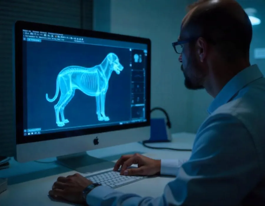 Technology, working at RadsForVets veterinary teleradiology
